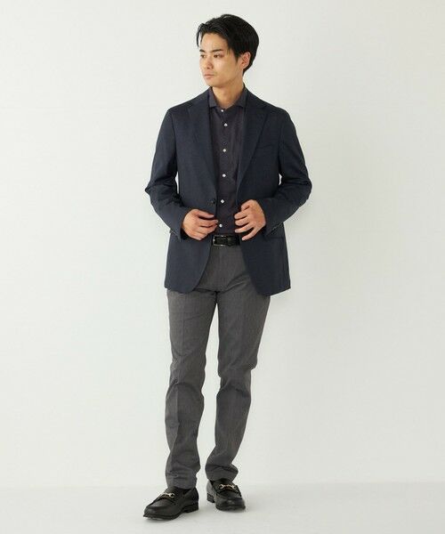 SHIPS / シップス シャツ・ブラウス | SHIPS Colors:コットン フランネル 小紋柄 プリント ワイドカラー シャツ | 詳細23