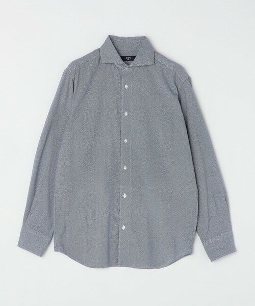 SHIPS / シップス シャツ・ブラウス | SHIPS Colors:コットン フランネル 小紋柄 プリント ワイドカラー シャツ | 詳細24