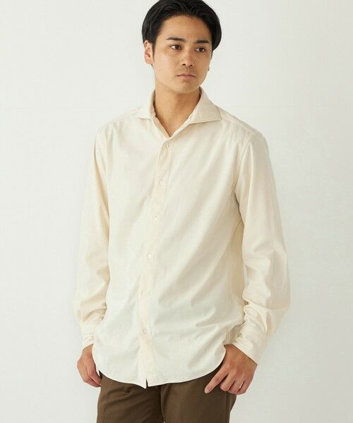 SHIPS / シップス シャツ・ブラウス | SHIPS Colors:〈洗濯機可能 〉ノーアイロン コーデュロイ ワイドカラー シャツ◇ | 詳細5