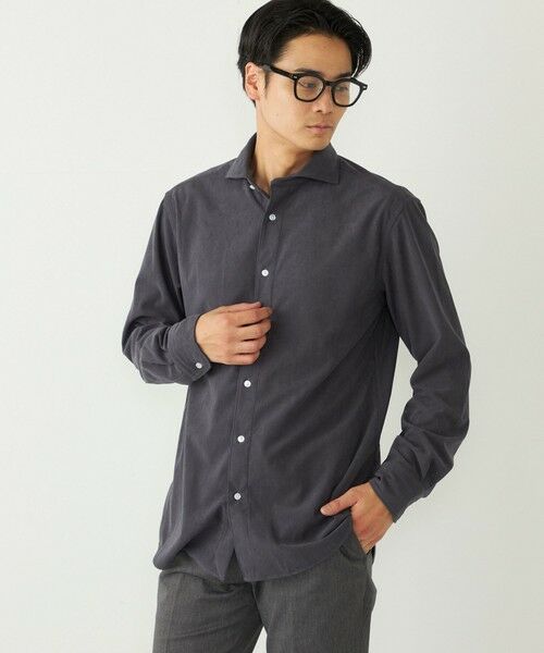 SHIPS / シップス シャツ・ブラウス | SHIPS Colors:〈洗濯機可能 〉ノーアイロン コーデュロイ ワイドカラー シャツ◇ | 詳細22