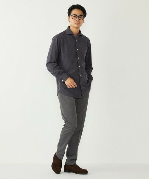 SHIPS / シップス シャツ・ブラウス | SHIPS Colors:〈洗濯機可能 〉ノーアイロン コーデュロイ ワイドカラー シャツ◇ | 詳細24