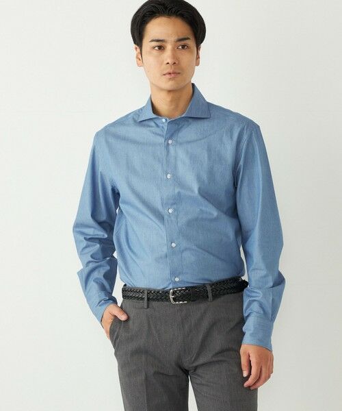 SHIPS / シップス シャツ・ブラウス | SHIPS Colors:デニム ワイドカラー シャツ◇ | 詳細26