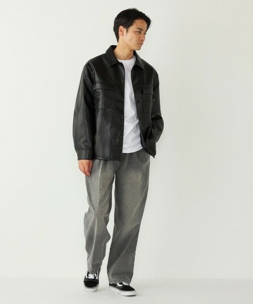 SHIPS / シップス シャツ・ブラウス | SHIPS Colors:合成皮革 CPO シャツジャケット◇ | 詳細19