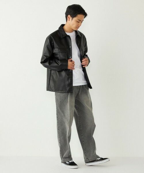 SHIPS / シップス シャツ・ブラウス | SHIPS Colors:合成皮革 CPO シャツジャケット◇ | 詳細20