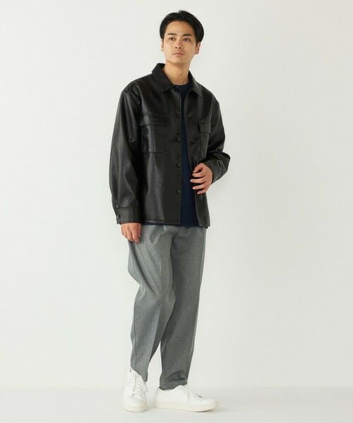 SHIPS / シップス シャツ・ブラウス | SHIPS Colors:合成皮革 CPO シャツジャケット◇ | 詳細23