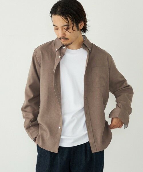 SHIPS / シップス シャツ・ブラウス | SHIPS Colors:ストレッチ ウールライク シャツ | 詳細16