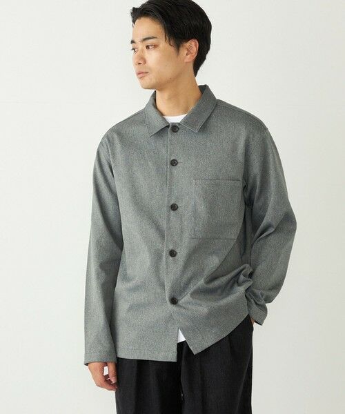 SHIPS / シップス シャツ・ブラウス | SHIPS Colors:〈洗濯機可能〉WOOLIC ボックス シャツ◇ | 詳細15