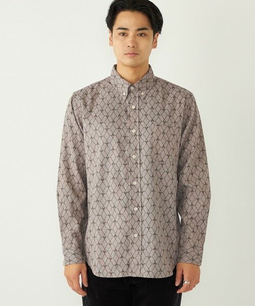 SHIPS / シップス シャツ・ブラウス | SHIPS Colors:プリント 総柄 ネルシャツ | 詳細10