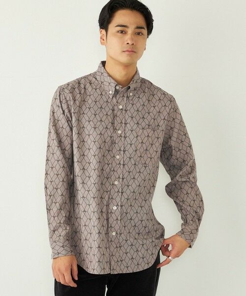 SHIPS / シップス シャツ・ブラウス | SHIPS Colors:プリント 総柄 ネルシャツ | 詳細15