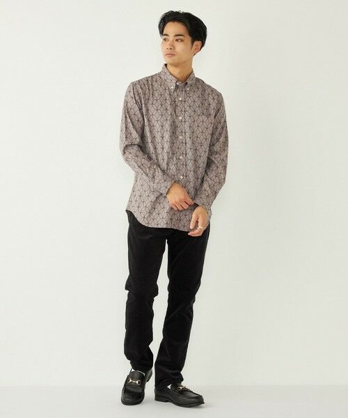 SHIPS / シップス シャツ・ブラウス | SHIPS Colors:プリント 総柄 ネルシャツ | 詳細17