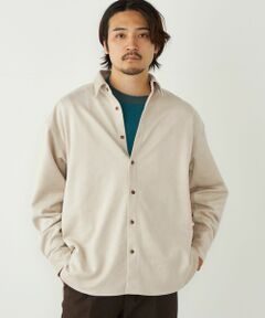 SHIPS / シップス シャツ・ブラウス | SHIPS Colors:〈洗濯機可能〉ポリエステル フェイクスエード ルーズ シャツ