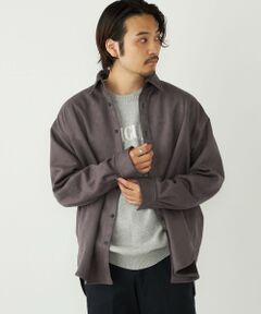 SHIPS / シップス シャツ・ブラウス | SHIPS Colors:〈洗濯機可能〉ポリエステル フェイクスエード ルーズ シャツ