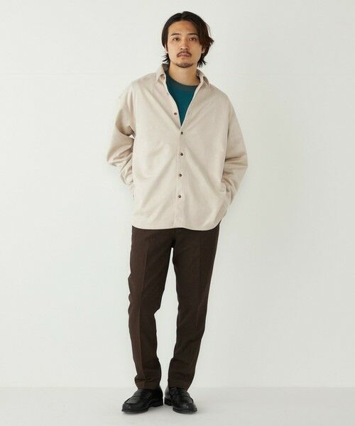 SHIPS / シップス シャツ・ブラウス | SHIPS Colors:〈洗濯機可能〉ポリエステル フェイクスエード ルーズ シャツ | 詳細6