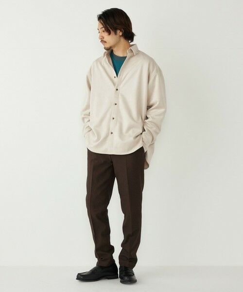 SHIPS / シップス シャツ・ブラウス | SHIPS Colors:〈洗濯機可能〉ポリエステル フェイクスエード ルーズ シャツ | 詳細7