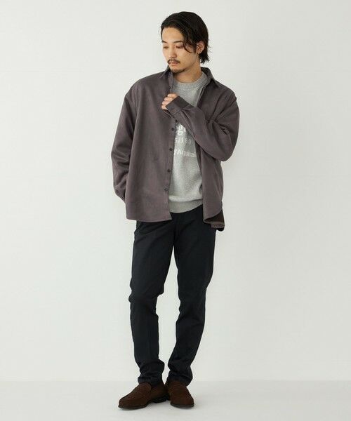 SHIPS / シップス シャツ・ブラウス | SHIPS Colors:〈洗濯機可能〉ポリエステル フェイクスエード ルーズ シャツ | 詳細20