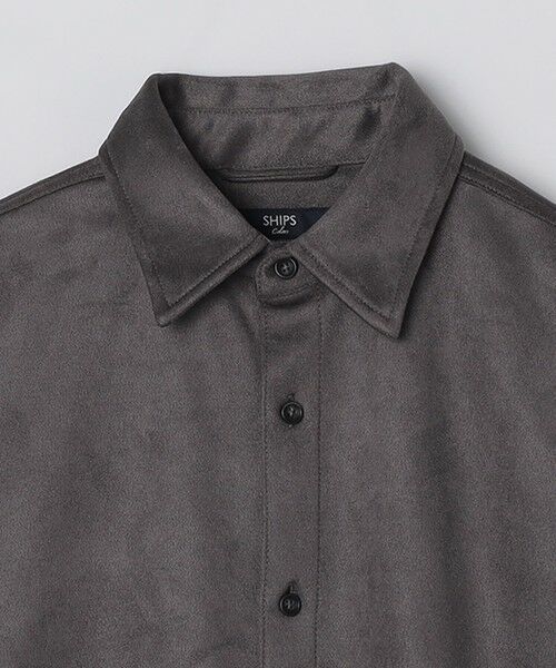 SHIPS / シップス シャツ・ブラウス | SHIPS Colors:〈洗濯機可能〉ポリエステル フェイクスエード ルーズ シャツ | 詳細10
