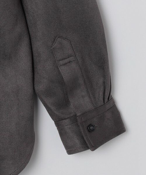 SHIPS / シップス シャツ・ブラウス | SHIPS Colors:〈洗濯機可能〉ポリエステル フェイクスエード ルーズ シャツ | 詳細11