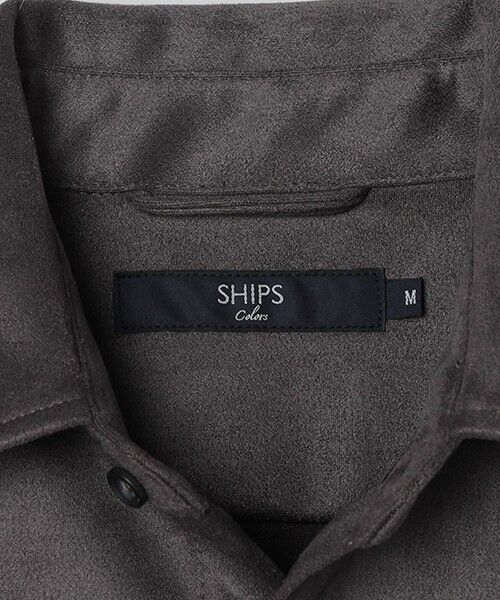 SHIPS / シップス シャツ・ブラウス | SHIPS Colors:〈洗濯機可能〉ポリエステル フェイクスエード ルーズ シャツ | 詳細13