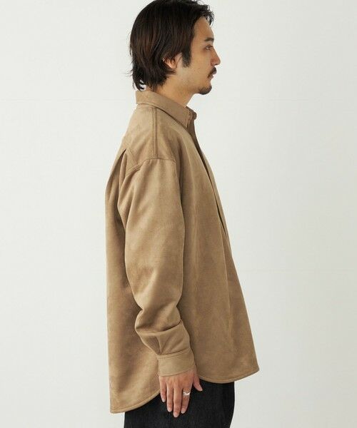 SHIPS / シップス シャツ・ブラウス | SHIPS Colors:〈洗濯機可能〉ポリエステル フェイクスエード ルーズ シャツ | 詳細26