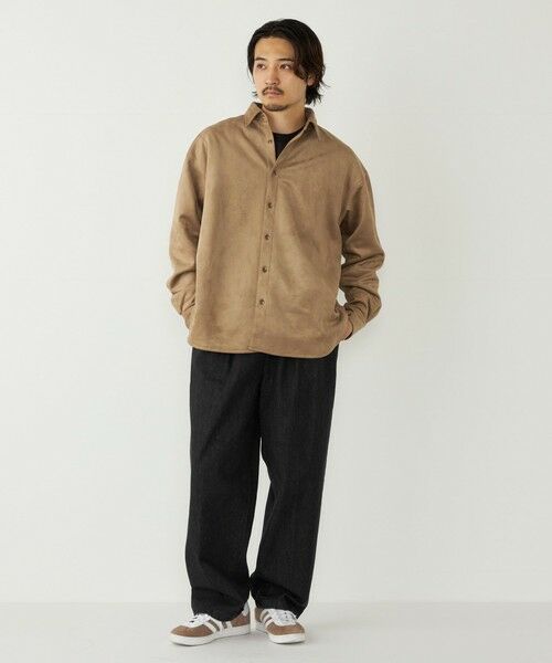 SHIPS / シップス シャツ・ブラウス | SHIPS Colors:〈洗濯機可能〉ポリエステル フェイクスエード ルーズ シャツ | 詳細27