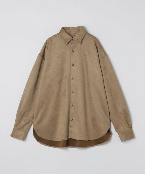 SHIPS / シップス シャツ・ブラウス | SHIPS Colors:〈洗濯機可能〉ポリエステル フェイクスエード ルーズ シャツ | 詳細21