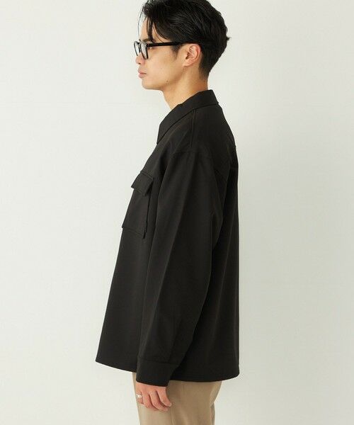 SHIPS / シップス シャツ・ブラウス | SHIPS Colors:〈洗濯機可能〉バックフリース ストレッチ ボックス シャツ◇ | 詳細4