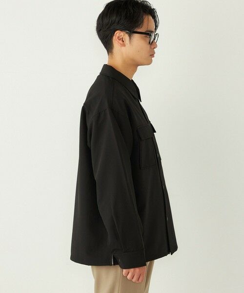 SHIPS / シップス シャツ・ブラウス | SHIPS Colors:〈洗濯機可能〉バックフリース ストレッチ ボックス シャツ◇ | 詳細6