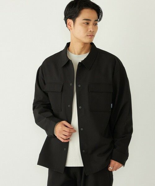 SHIPS / シップス シャツ・ブラウス | SHIPS Colors:〈洗濯機可能〉バックフリース ストレッチ ボックス シャツ◇ | 詳細10