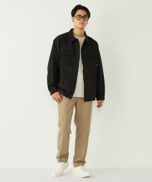 SHIPS / シップス シャツ・ブラウス | SHIPS Colors:〈洗濯機可能〉バックフリース ストレッチ ボックス シャツ◇ | 詳細13