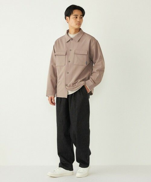 SHIPS / シップス シャツ・ブラウス | SHIPS Colors:〈洗濯機可能〉バックフリース ストレッチ ボックス シャツ◇ | 詳細22
