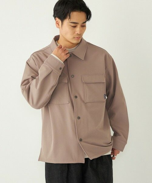 SHIPS / シップス シャツ・ブラウス | SHIPS Colors:〈洗濯機可能〉バックフリース ストレッチ ボックス シャツ◇ | 詳細24