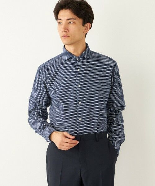 SHIPS / シップス シャツ・ブラウス | SHIPS Colors:ワイドカラー プリント ドレス ネルシャツ | 詳細15