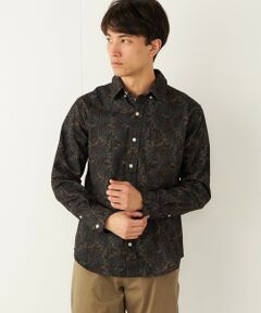 SHIPS / シップス シャツ・ブラウス | SHIPS Colors:〈洗濯機可能〉プリント ロングスリーブ シャツ