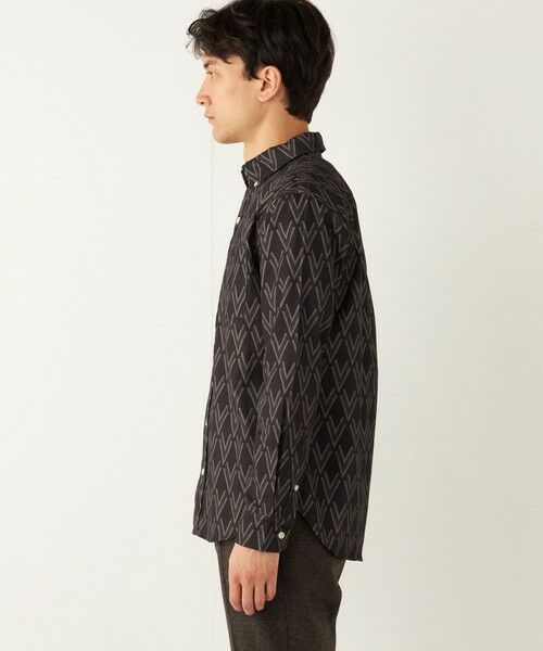 SHIPS / シップス シャツ・ブラウス | SHIPS Colors:〈洗濯機可能〉プリント ロングスリーブ シャツ | 詳細4