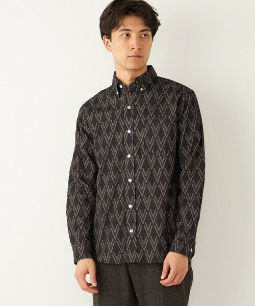 SHIPS / シップス シャツ・ブラウス | SHIPS Colors:〈洗濯機可能〉プリント ロングスリーブ シャツ | 詳細8