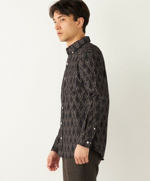 SHIPS / シップス シャツ・ブラウス | SHIPS Colors:〈洗濯機可能〉プリント ロングスリーブ シャツ | 詳細9