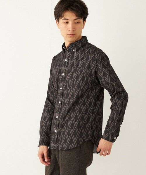 SHIPS / シップス シャツ・ブラウス | SHIPS Colors:〈洗濯機可能〉プリント ロングスリーブ シャツ | 詳細10