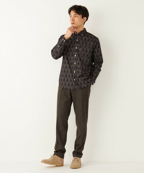 SHIPS / シップス シャツ・ブラウス | SHIPS Colors:〈洗濯機可能〉プリント ロングスリーブ シャツ | 詳細12