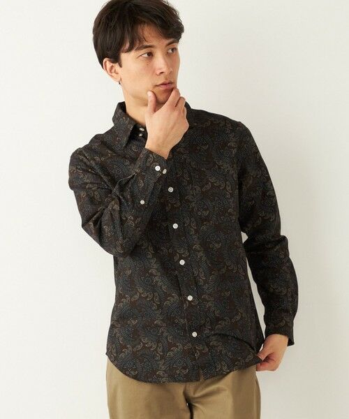 SHIPS / シップス シャツ・ブラウス | SHIPS Colors:〈洗濯機可能〉プリント ロングスリーブ シャツ | 詳細16