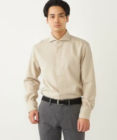 SHIPS / シップス シャツ・ブラウス | SHIPS Colors:〈洗濯機可能〉イージーケア ウールライク ワイドカラー シャツ