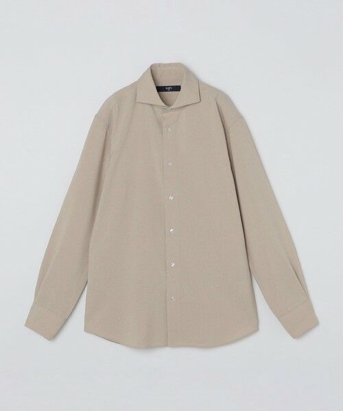 SHIPS / シップス シャツ・ブラウス | SHIPS Colors:〈洗濯機可能〉イージーケア ウールライク ワイドカラー シャツ | 詳細1