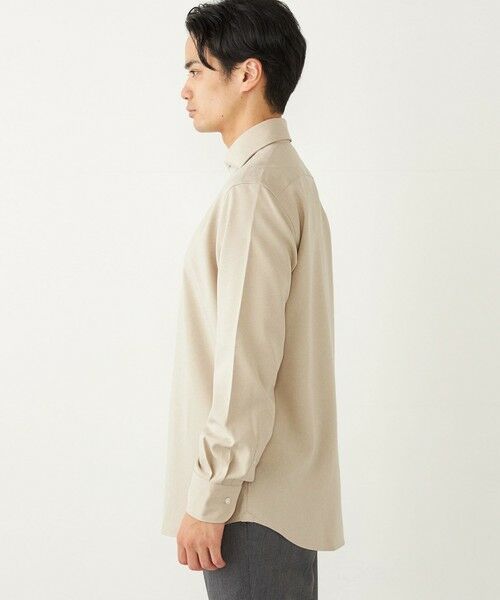 SHIPS / シップス シャツ・ブラウス | SHIPS Colors:〈洗濯機可能〉イージーケア ウールライク ワイドカラー シャツ | 詳細9