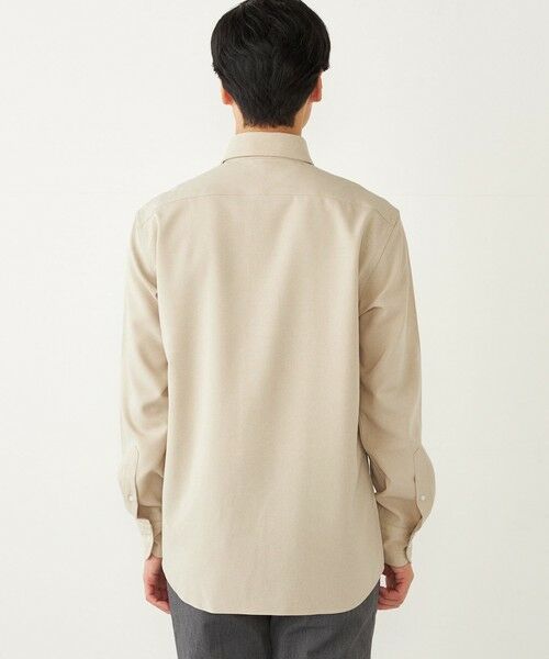 SHIPS / シップス シャツ・ブラウス | SHIPS Colors:〈洗濯機可能〉イージーケア ウールライク ワイドカラー シャツ | 詳細10