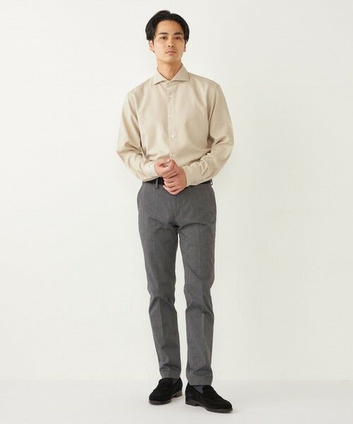 SHIPS / シップス シャツ・ブラウス | SHIPS Colors:〈洗濯機可能〉イージーケア ウールライク ワイドカラー シャツ | 詳細17