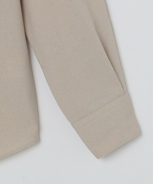 SHIPS / シップス シャツ・ブラウス | SHIPS Colors:〈洗濯機可能〉イージーケア ウールライク ワイドカラー シャツ | 詳細4