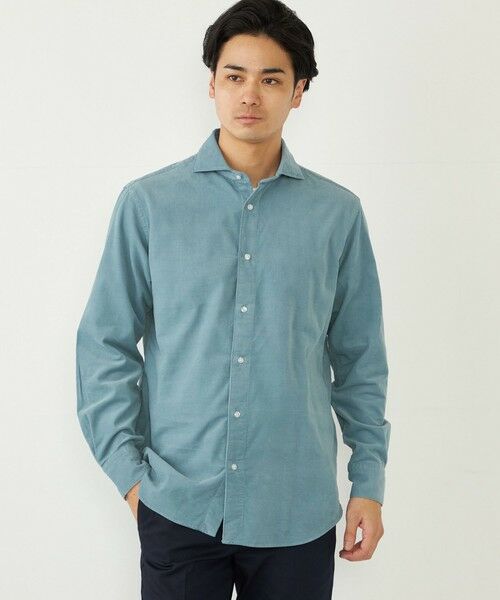 SHIPS / シップス シャツ・ブラウス | SHIPS Colors:〈洗濯機可能〉コーデュロイ ワイドカラー シャツ | 詳細11