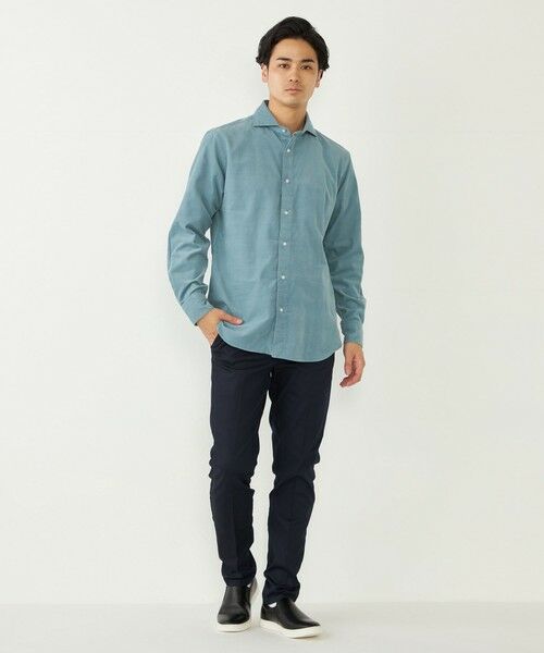 SHIPS / シップス シャツ・ブラウス | SHIPS Colors:〈洗濯機可能〉コーデュロイ ワイドカラー シャツ | 詳細13