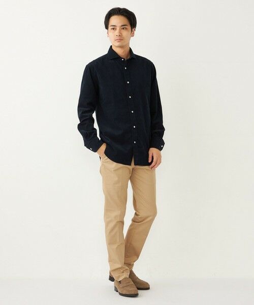 SHIPS / シップス シャツ・ブラウス | SHIPS Colors:〈洗濯機可能〉コーデュロイ ワイドカラー シャツ | 詳細24