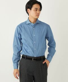 SHIPS / シップス シャツ・ブラウス | SHIPS Colors:〈洗濯機可能〉4.5オンス デニム ワイドカラー シャツ◇