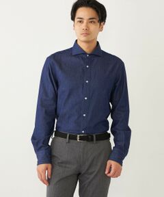 SHIPS / シップス シャツ・ブラウス | SHIPS Colors:〈洗濯機可能〉4.5オンス デニム ワイドカラー シャツ◇